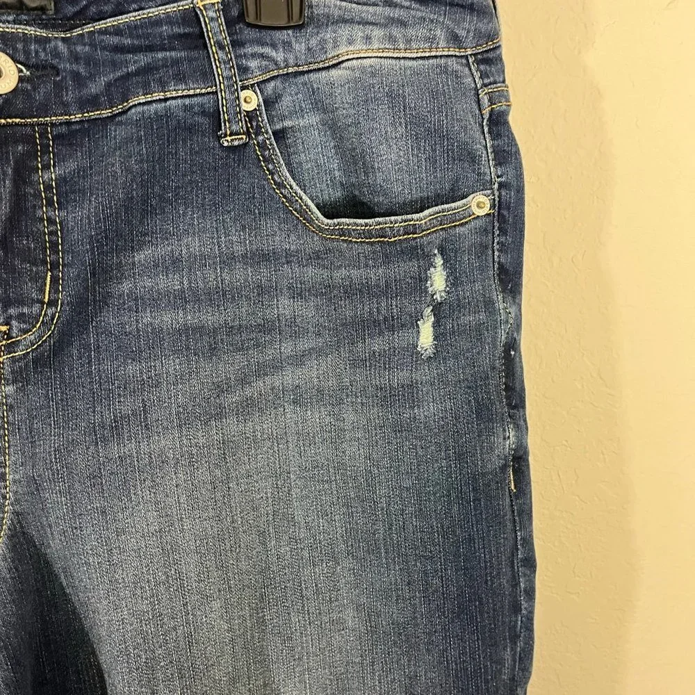 NWOT Torrid Plus Size Dark Wash Slim Boot Cut Jeans Size 18 Style 11426225